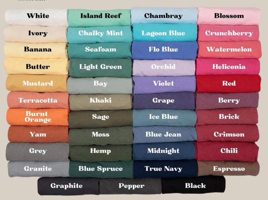 Can't throw stone while washing feet - Comfort Colors