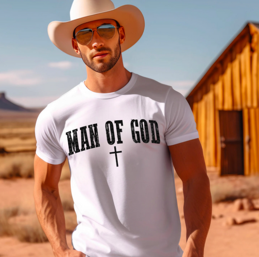 Man of God - Softstyle Tshirt