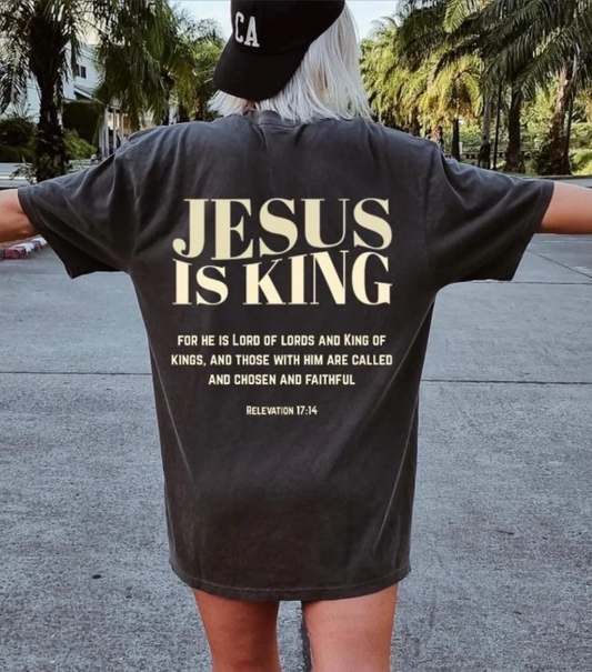 Jesus is King - Softstyle Tshirt